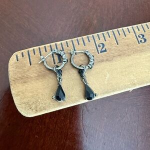 Vintage Black Earrings